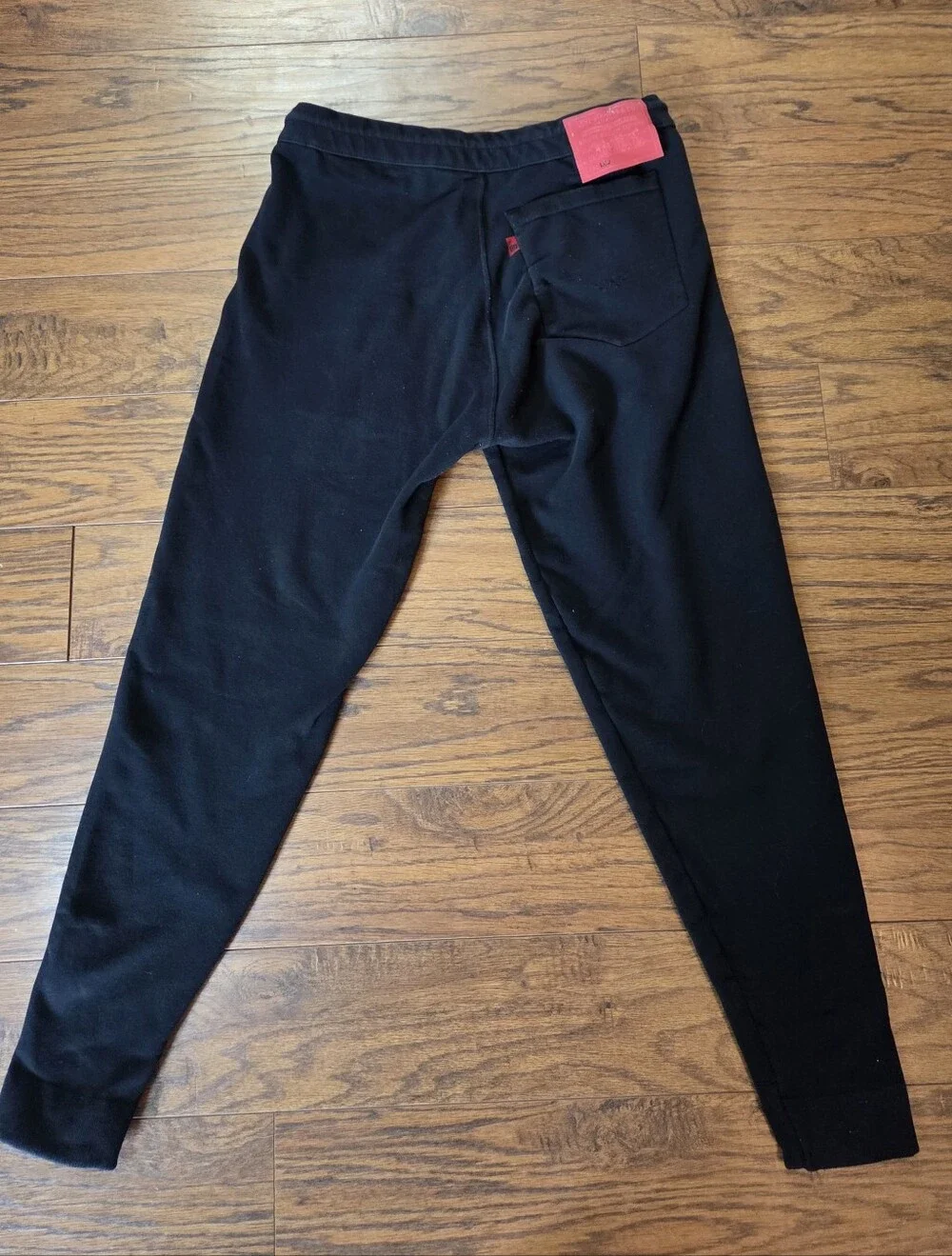 Levis Premium Knit Joggers Mens Medium Black Engineered Jeans 3D Stretch Pants